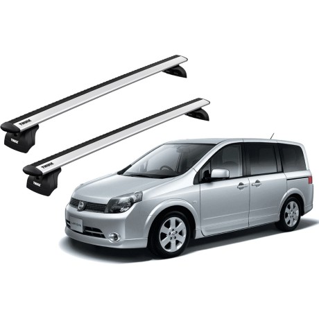 Barras THULE WingBar para autos NISSAN Lafesta desde 2011-2018