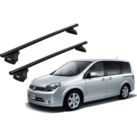 Barras THULE SquareBar para autos NISSAN Lafesta desde 2011