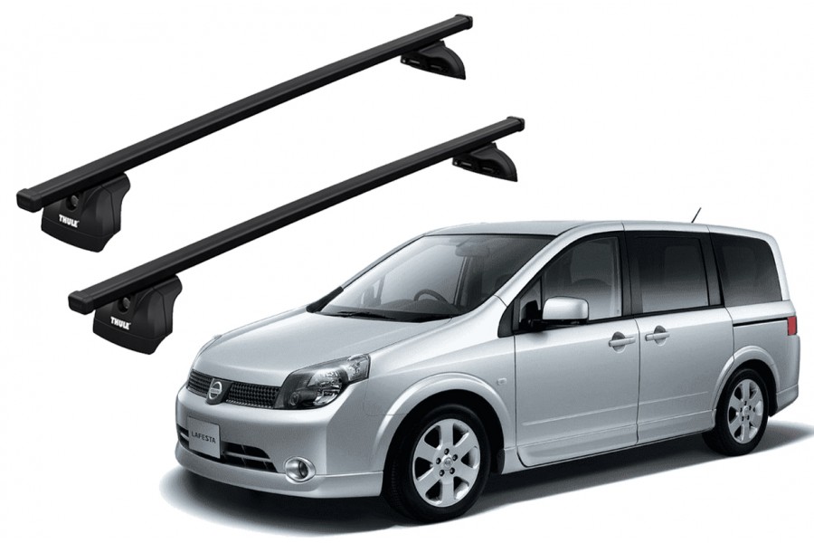 Barras THULE SquareBar para autos NISSAN Lafesta desde 2011