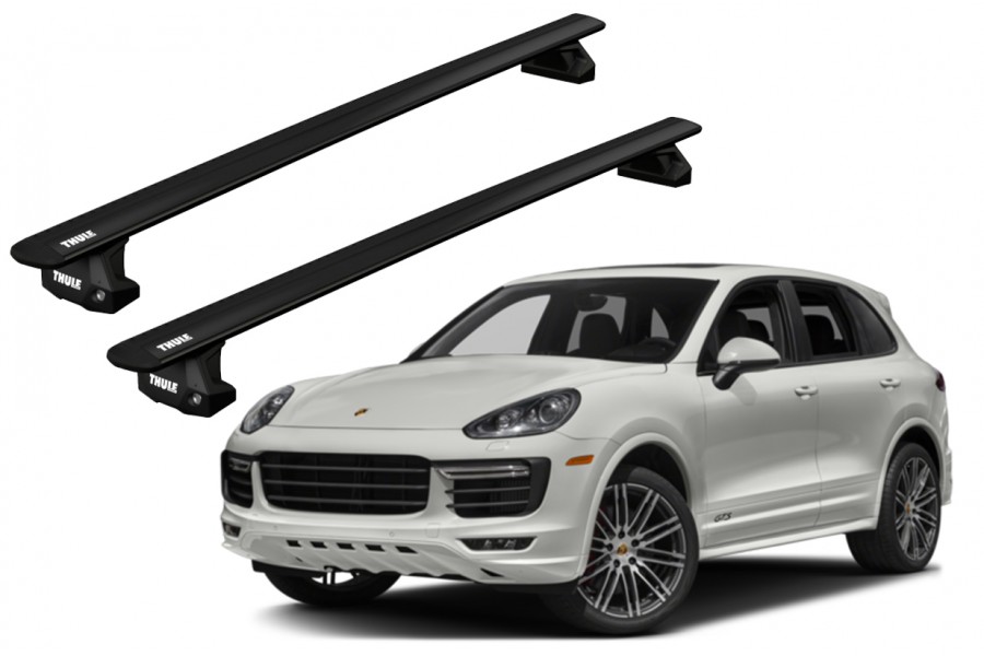 Barras Thule PORSCHE Cayenne 02-09 PF / WingBar EVO BLACK