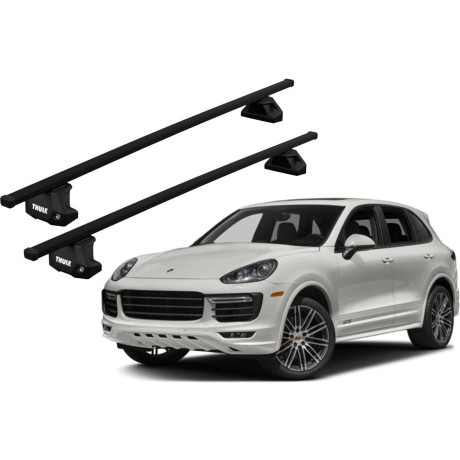 Barras Thule PORSCHE Cayenne 02-09 PF / SquareBar EVO