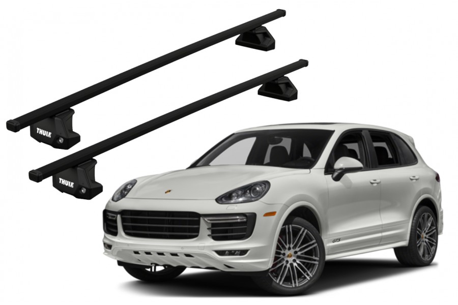 Barras Thule PORSCHE Cayenne 02-09 PF / SquareBar EVO