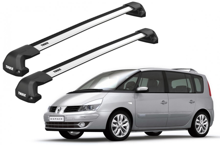 Barras THULE EDGE Flush para autos RENAULT Espace desde 2003-2015