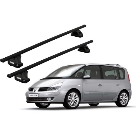 Barras THULE EVO SquareBar para autos RENAULT Espace desde 2003-2015