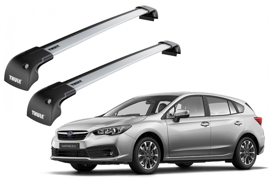 Barras THULE EDGE para autos SUBARU Impreza desde 2017-2023