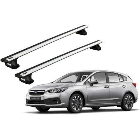 Barras THULE EVO WingBar para autos SUBARU Impreza desde 2017-2023