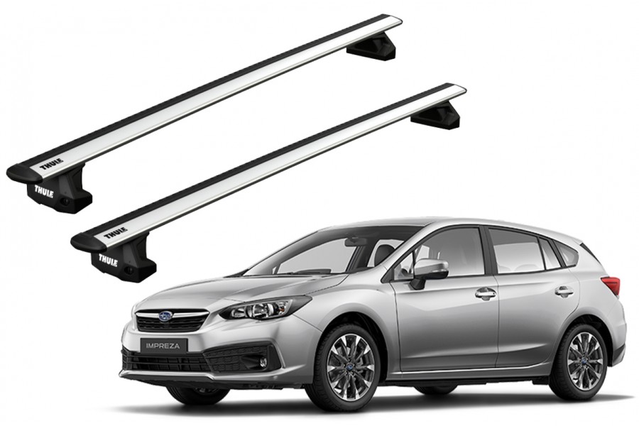 Barras THULE EVO WingBar para autos SUBARU Impreza desde 2017-2023