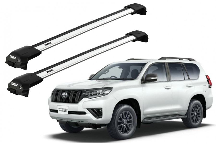 Barras THULE EDGE Flush para autos TOYOTA Land Cruiser 150 desde 2009 - 2023