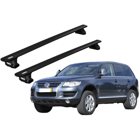 Barras Thule VOLKSWAGEN Touareg 02-09 PF / WingBar EVO BLACK