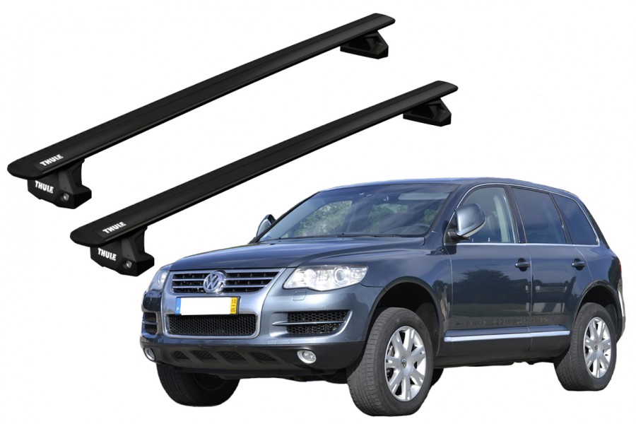 Barras Thule VOLKSWAGEN Touareg 02-09 PF / WingBar EVO BLACK