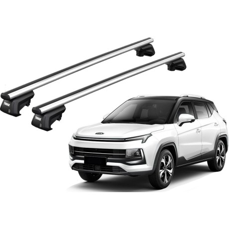 Barras THULE SmartRack XT AluBar para autos JAC JS4 desde 2022-