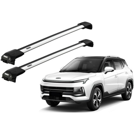 Barras THULE EDGE Flush para autos JAC JS4 desde 2022-