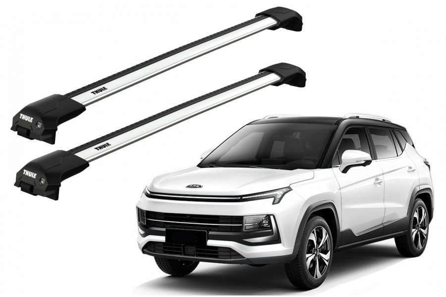 Barras THULE EDGE Flush para autos JAC JS4 desde 2022-