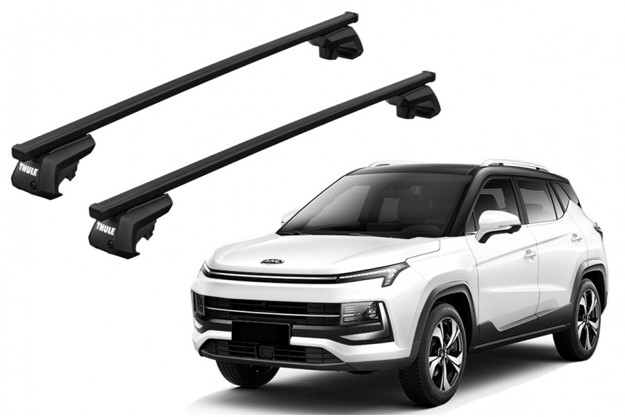 Barras THULE EVO SquareBar para autos JAC JS4 desde 2022-