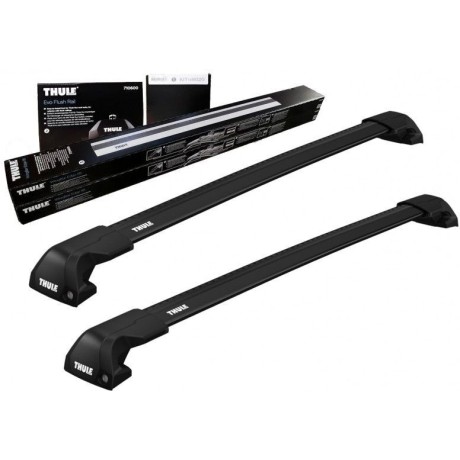 Barras THULE EDGE Flush para autos AUDI Q4 Sportback e-tron desde 2022 negro