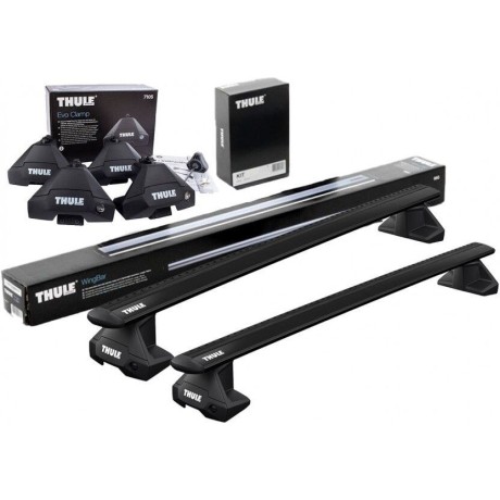 Barras THULE EVO WingBar para autos MG 4 desde 2023 negro