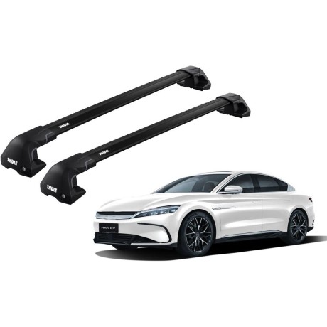 Barras THULE EDGE Flush para autos BYD Han desde 2022 negro