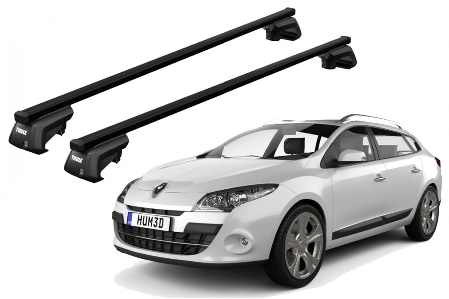 Barras THULE SmartRack XT para autos RENAULT Megane desde 2009-2016