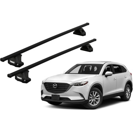 Barras THULE EVO SquareBar para autos MAZDA CX-9 2007 a 2017