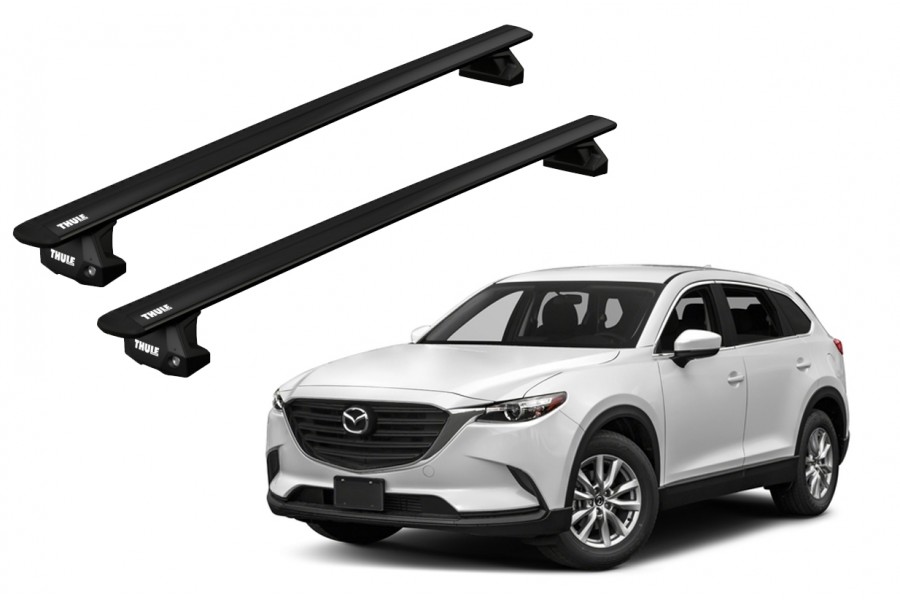 Barras THULE EVO WingBar para autos MAZDA CX-9 2007 a 2017 negro