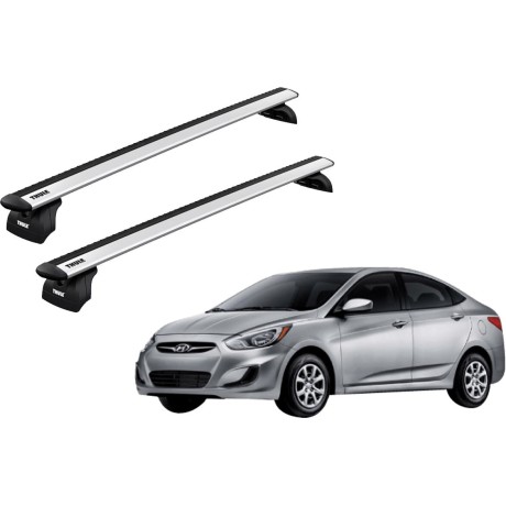 Barras THULE WingBar para autos HYUNDAI i25 desde 2012