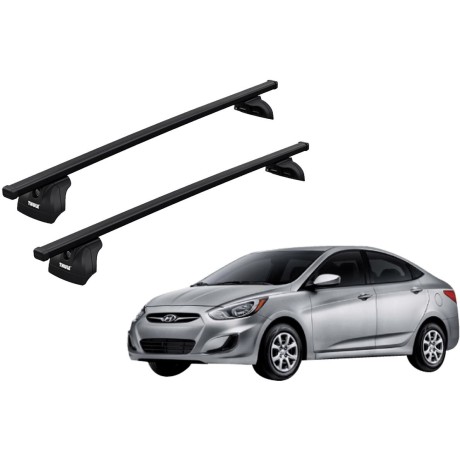 Barras THULE SquareBar para autos HYUNDAI i25 desde 2012