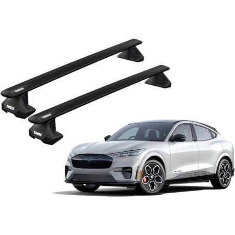 Barras THULE EVO WingBar para autos FORD Mustang Mach-E desde 2021 negro