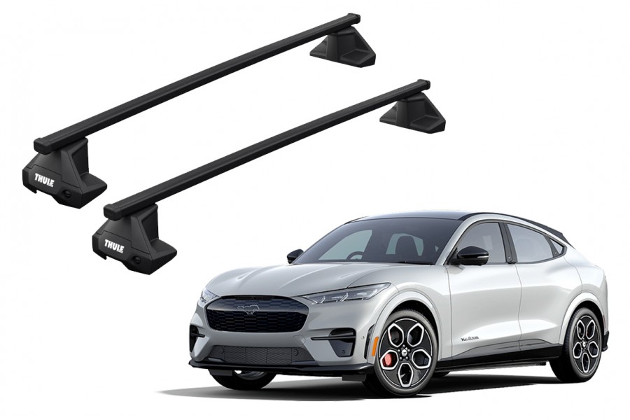 Barras THULE EVO SquareBar para autos FORD Mustang Mach-E desde 2021