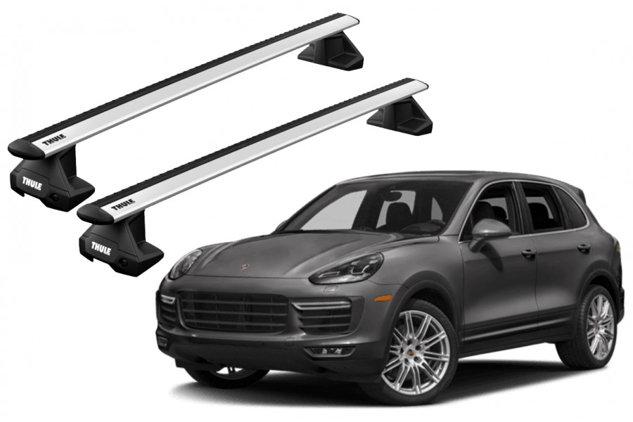 Barras THULE EVO WingBar para autos PORSCHE Cayenne (9YA) desde 2018