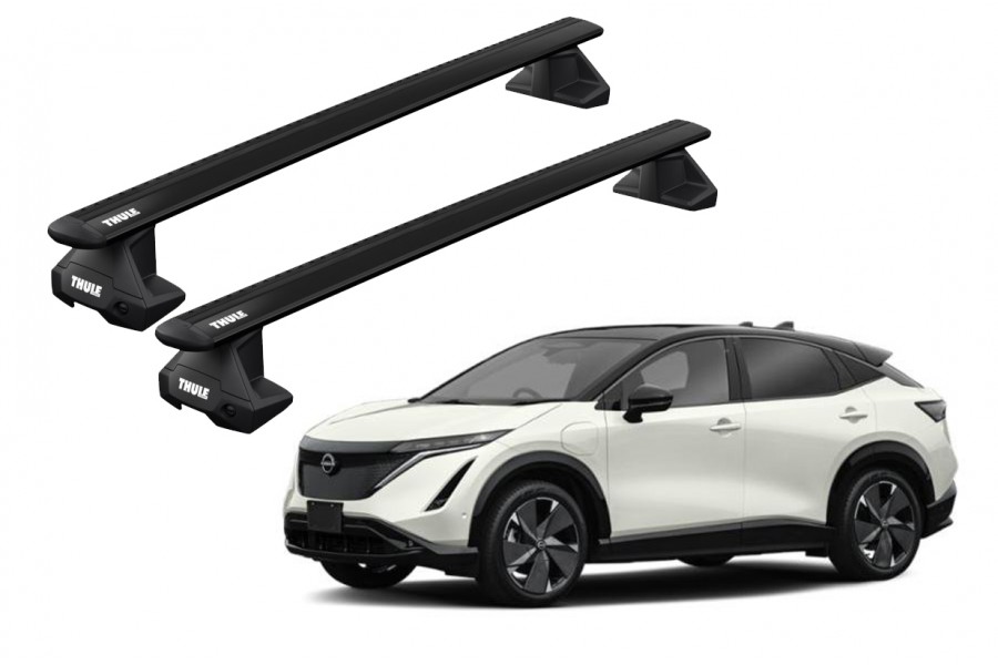 Barras THULE EVO WingBar para autos NISSAN Ariya desde 2021 negro
