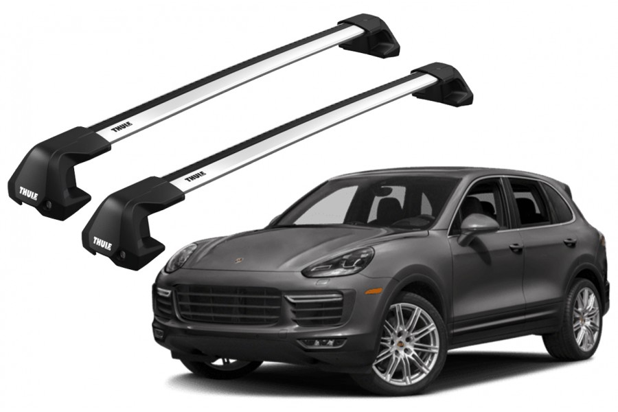 Barras THULE EDGE Flush para autos PORSCHE Cayenne (9YA) desde 2018