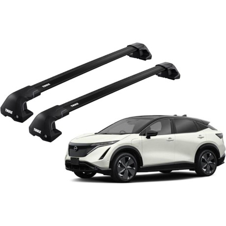 Barras THULE EDGE Flush para autos NISSAN Ariya desde 2021 negro