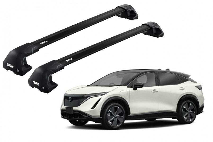 Barras THULE EDGE Flush para autos NISSAN Ariya desde 2021 negro