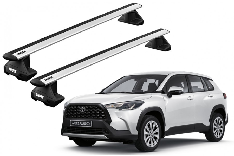 Barras THULE EVO WingBar para autos TOYOTA Corolla Cross desde 2021