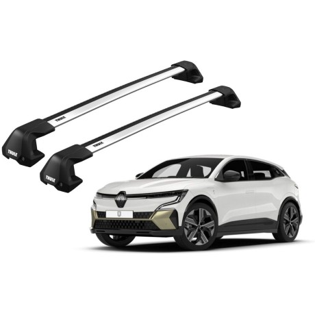 Barras THULE EDGE Flush para autos RENAULT Megane E-Tech desde 2022 - 2024