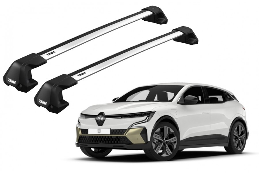 Barras THULE EDGE Flush para autos RENAULT Megane E-Tech desde 2022 - 2024