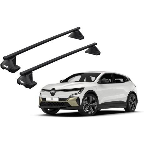 Barras THULE EVO SquareBar para autos RENAULT Megane E-Tech desde 2022 - 2024