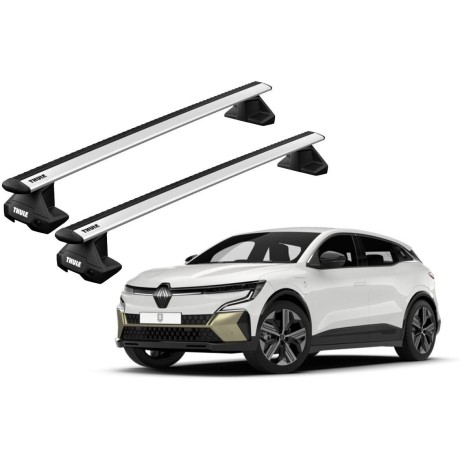 Barras THULE EVO WingBar para autos RENAULT Megane E-Tech desde 2022 - 2024