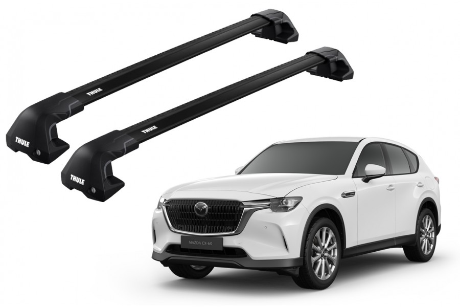 Barras THULE EDGE Flush para autos MAZDA CX-60 desde 2022 negro