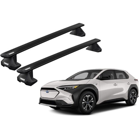 Barras THULE EVO WingBar para autos SUBARU Solterra desde 2022 negro