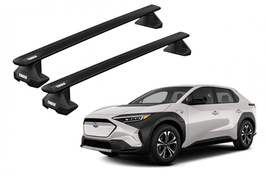 Barras THULE EVO WingBar para autos SUBARU Solterra desde 2022 negro
