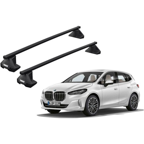 Barras THULE EVO SquareBar para autos BMW 2-Series Active Tourer desde 2022