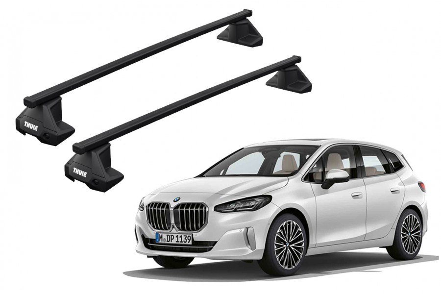 Barras THULE EVO SquareBar para autos BMW 2-Series Active Tourer desde 2022