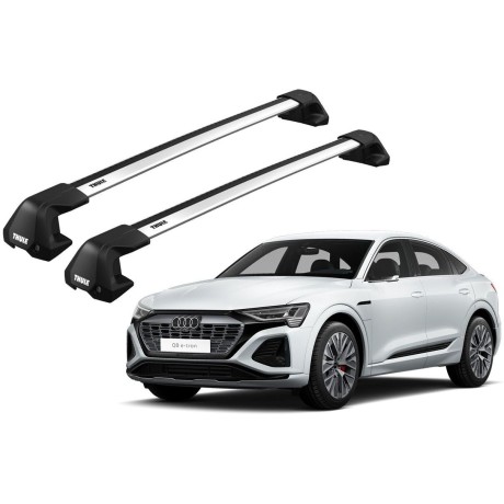 Barras THULE EDGE Flush para autos AUDI Q8 e-tron desde 2023