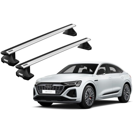 Barras THULE EVO WingBar para autos AUDI Q8 Sportback e-tron desde 2023