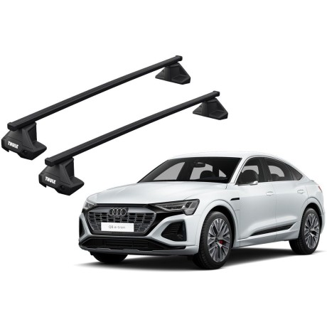 Barras THULE EVO SquareBar para autos AUDI Q8 Sportback e-tron desde 2023