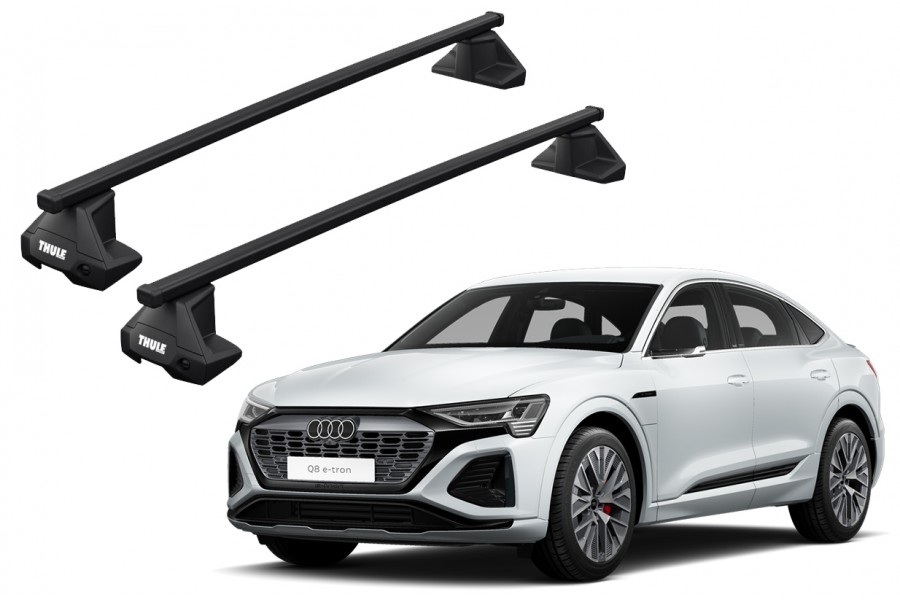 Barras THULE EVO SquareBar para autos AUDI Q8 Sportback e-tron desde 2023