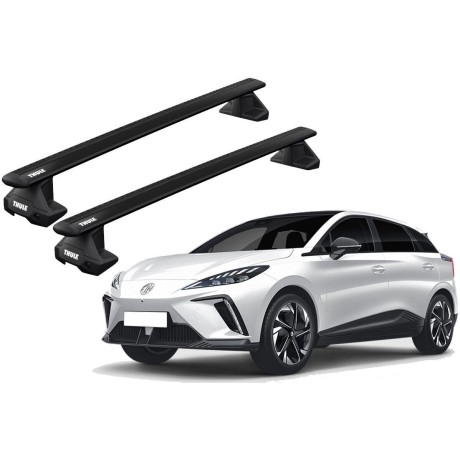 Barras THULE EVO WingBar para autos MG 4 desde 2023 negro