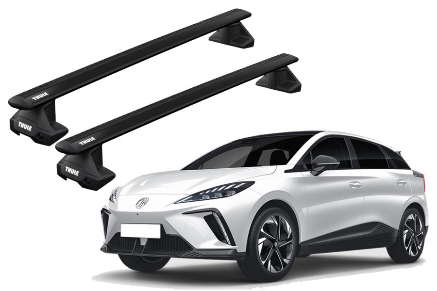 Barras THULE EVO WingBar para autos MG 4 desde 2023 negro