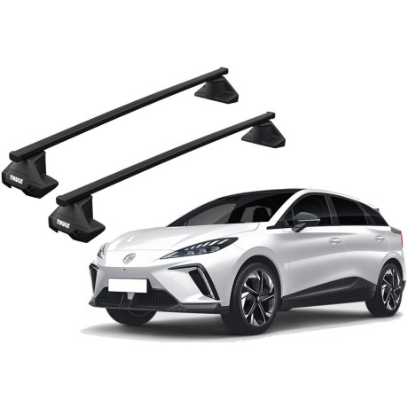 Barras THULE EVO SquareBar para autos MG 4 desde 2023